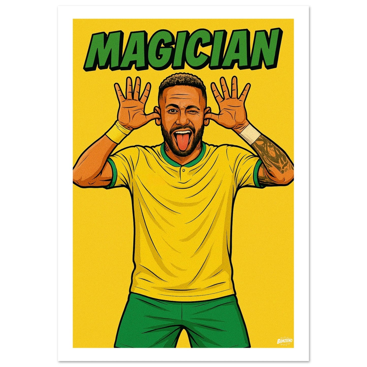 Neymar Print