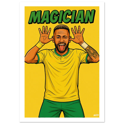 Neymar Print